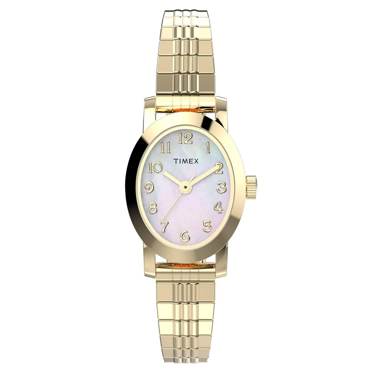 Womens Timex(R) Cavatina Expansion Band Watch - TW2W70100JT