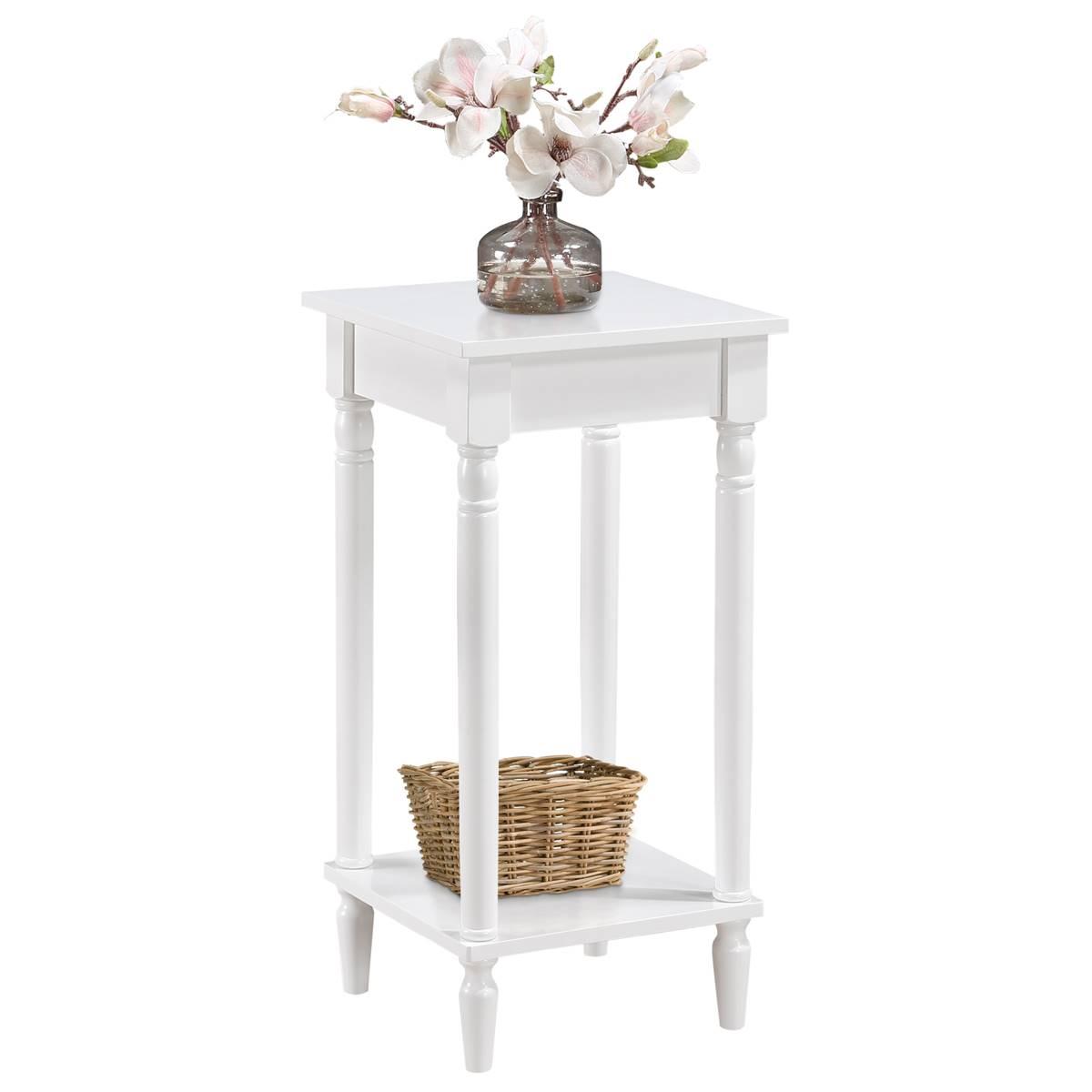 Convenience Concepts French Country Kim End Table w/ Shelf