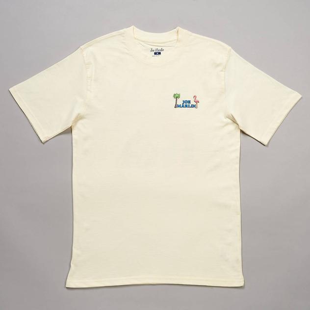 Mens Joe Marlin Dog Years Had One Short Sleeve Tee - Ivory Coast
