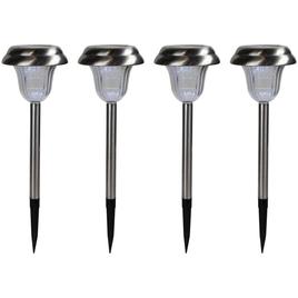 Northlight Seasonal Solar Powered LED Lights - Set of 4