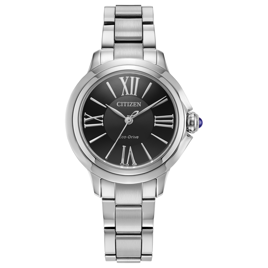 Womens Citizen(R) Eco-Drive L Cecil Dial Watch - EM1160-58E
