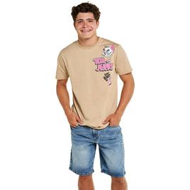 Young Mens Southpole Tom & Jerry Bubble Tee