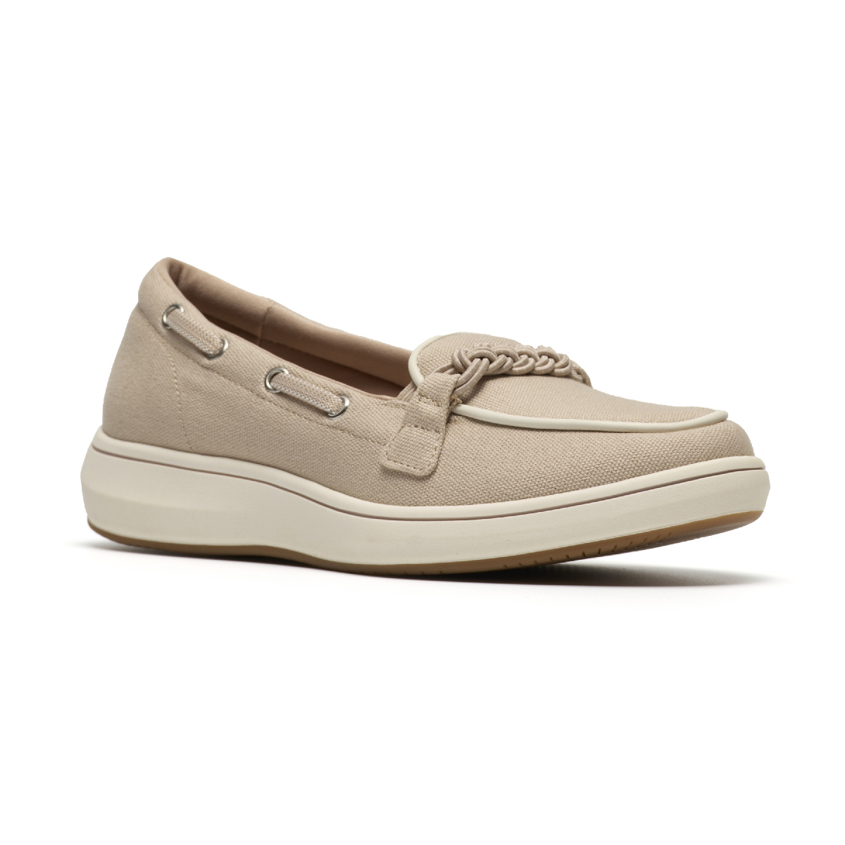 Womens Clarks(R) Cloudsteppers(tm) BreezeSky Bay Boat Shoes