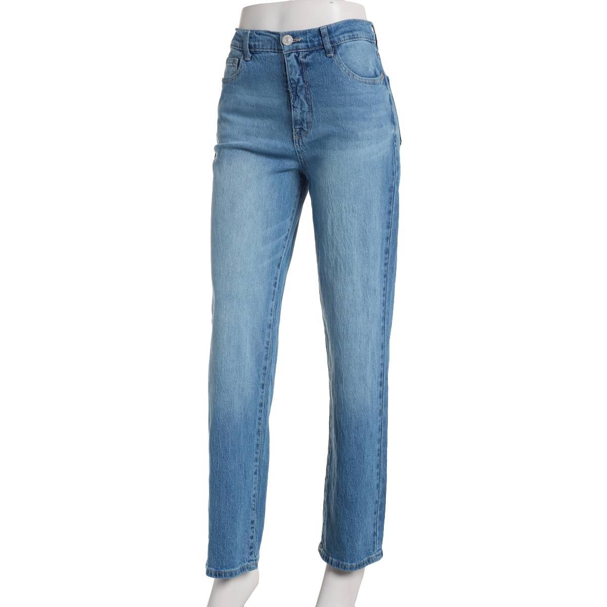 Juniors Wallflower Fearless High Rise Retro Straight Leg Jeans
