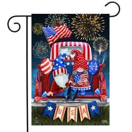 Briarwood Lane USA Gnomes Garden Flag