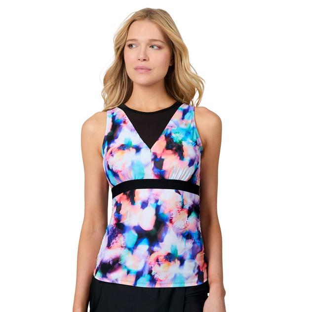 Womens Free Country Dreamy Floral Tankini Swim Top