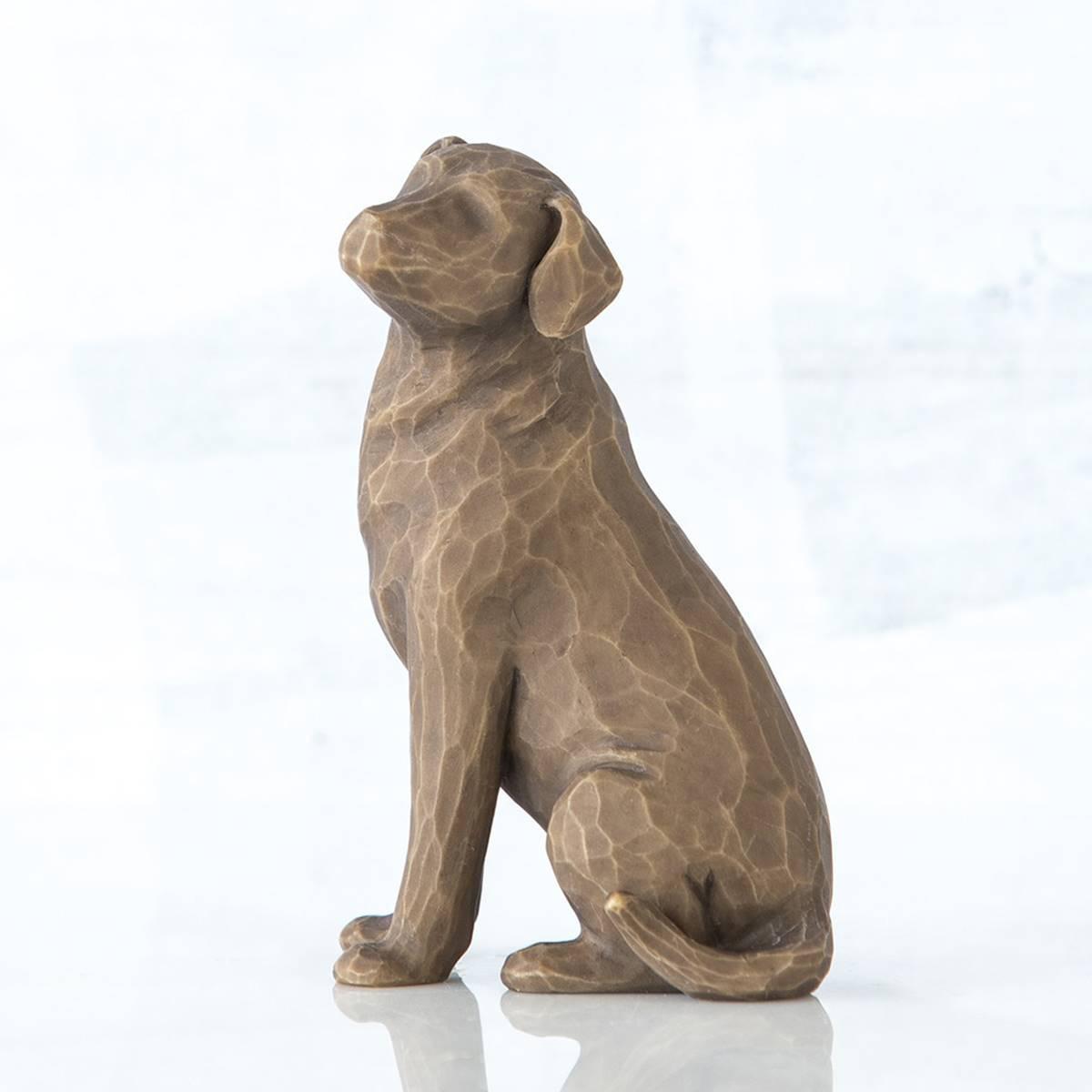 Willow Tree 3.25in. Dark Dog
