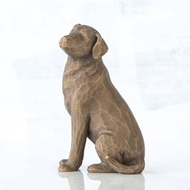 Willow Tree 3.25in. Dark Dog