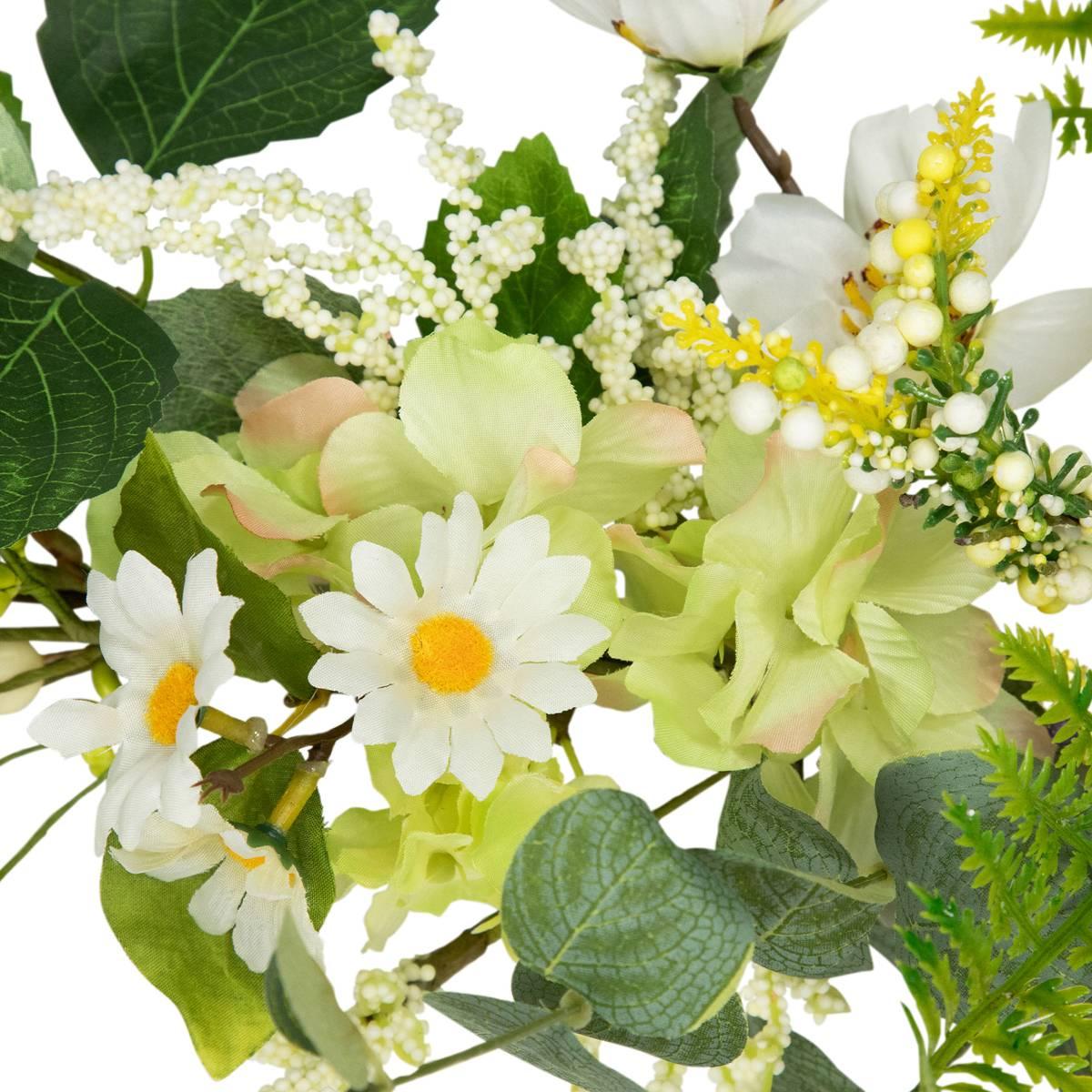 Northlight Seasonal Artificial Hydrangea & Eucalyptus Garland