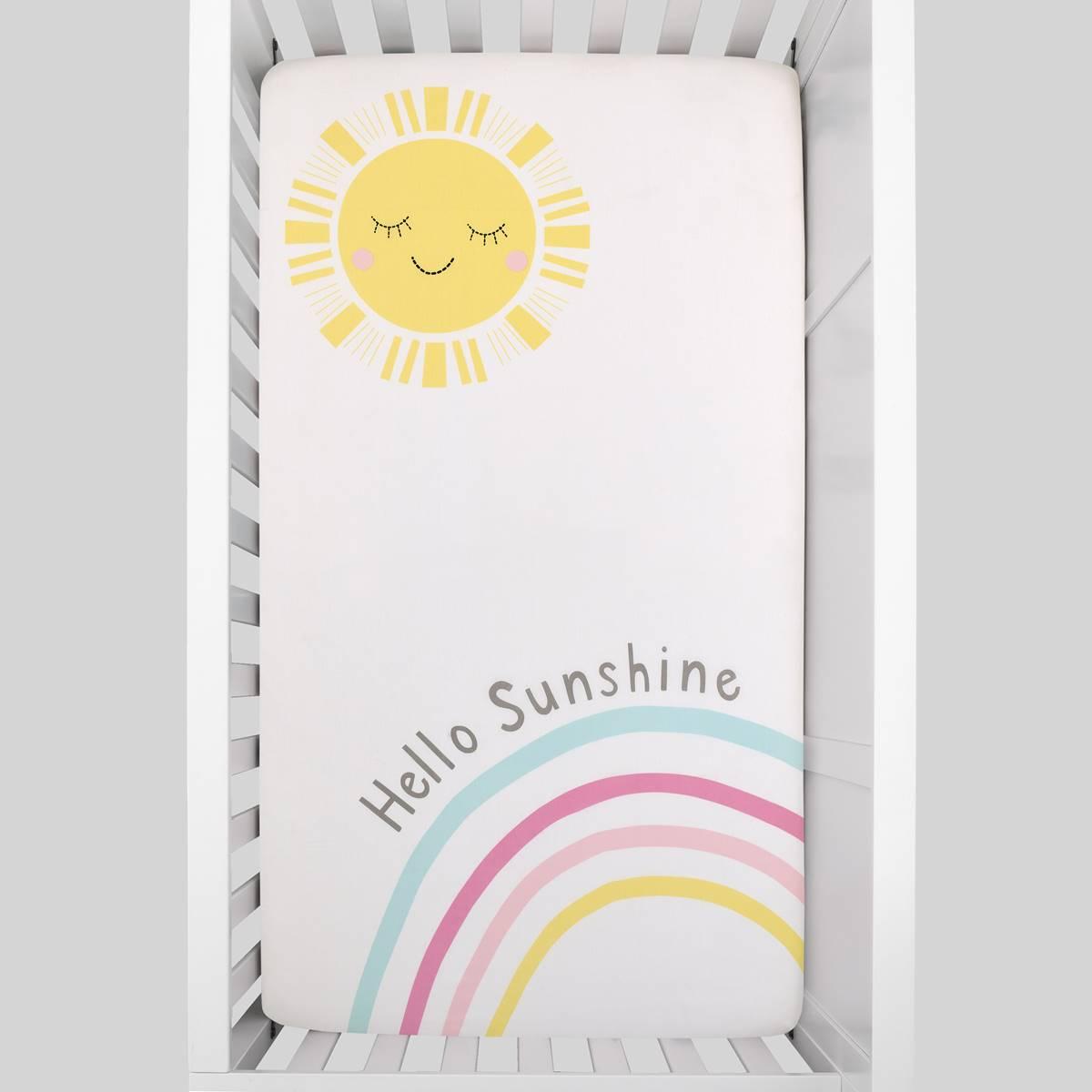 NoJo Happy Days Photo Op Crib Sheet