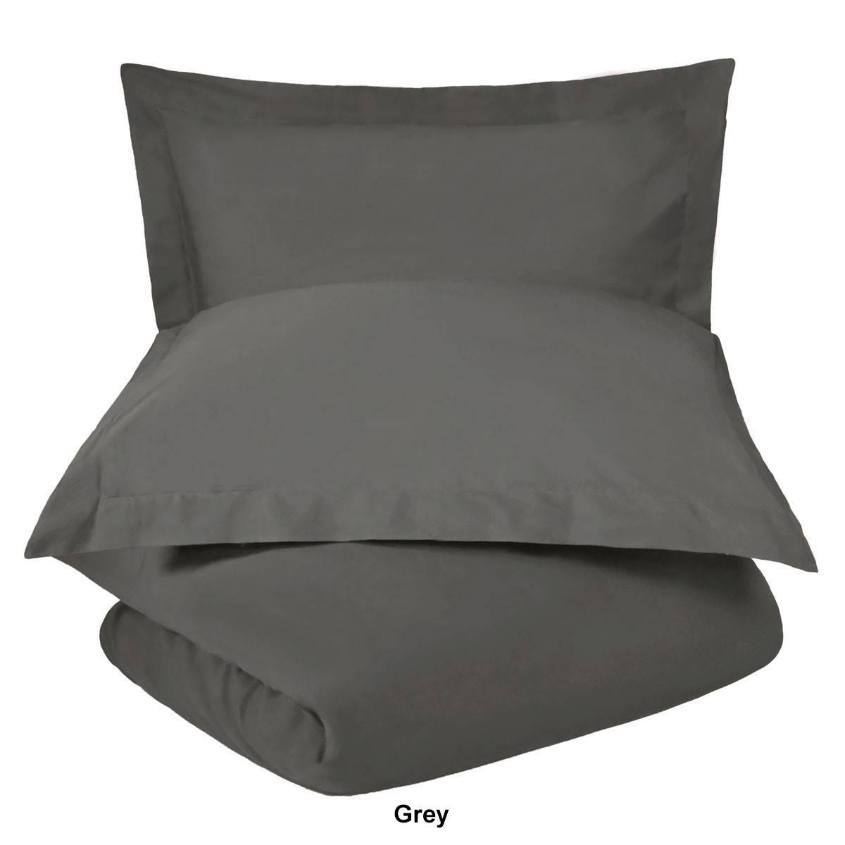 Superior 300TC Cotton Percale Duvet Cover Set