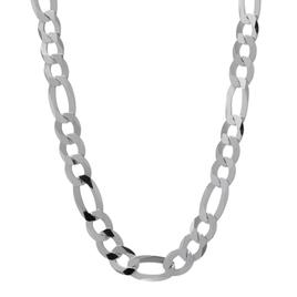 Sterling Silver Figaro Chain Necklace