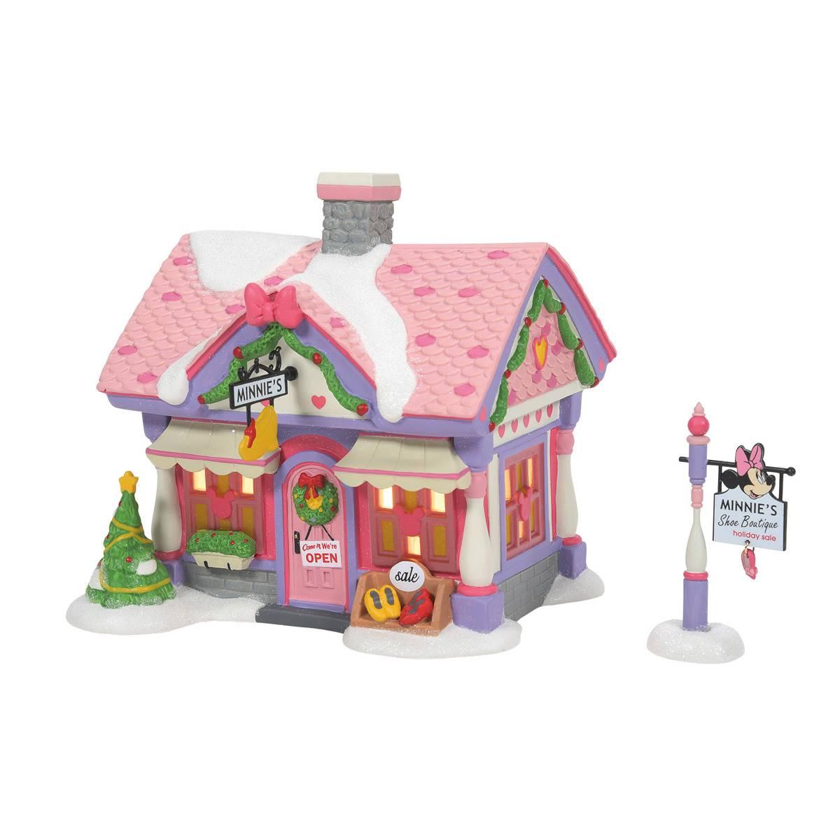 Department 56 Disney Village Minnie''s Shoe Boutique