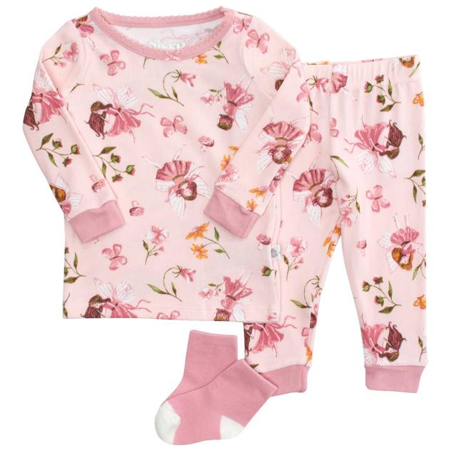 Baby Girl (12-24M) Sleep On It® Fairy Tight Fit 3pc. Pajama Set