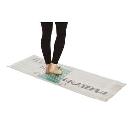 J&V Textiles Cloud Comfort Always Be Grateful Kitchen Mat