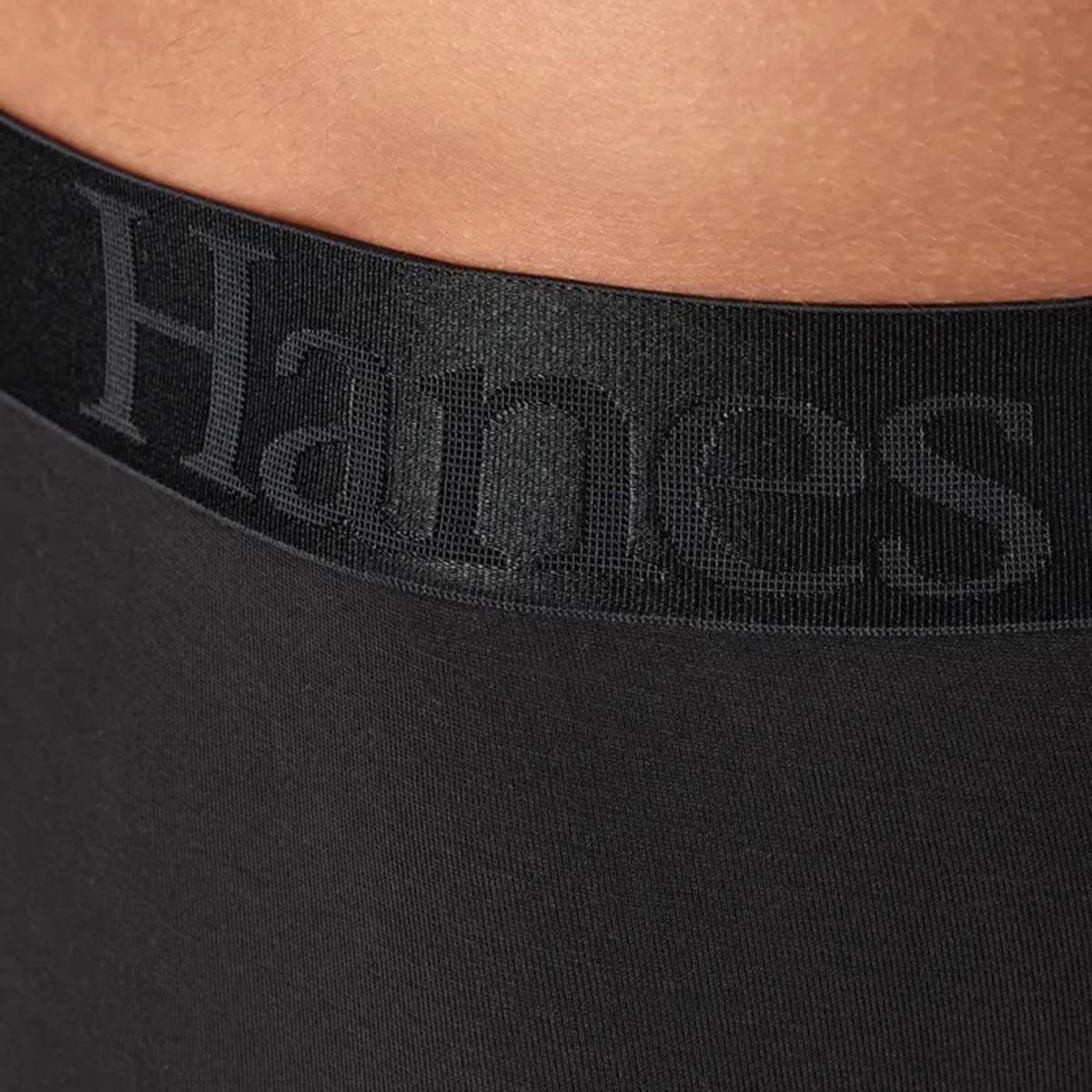 Mens Hanes® Originals 3pk. Supersoft Boxer Briefs - Black