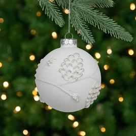 Northlight Seasonal 3.5in. Glass Onion Drop Christmas Ornament