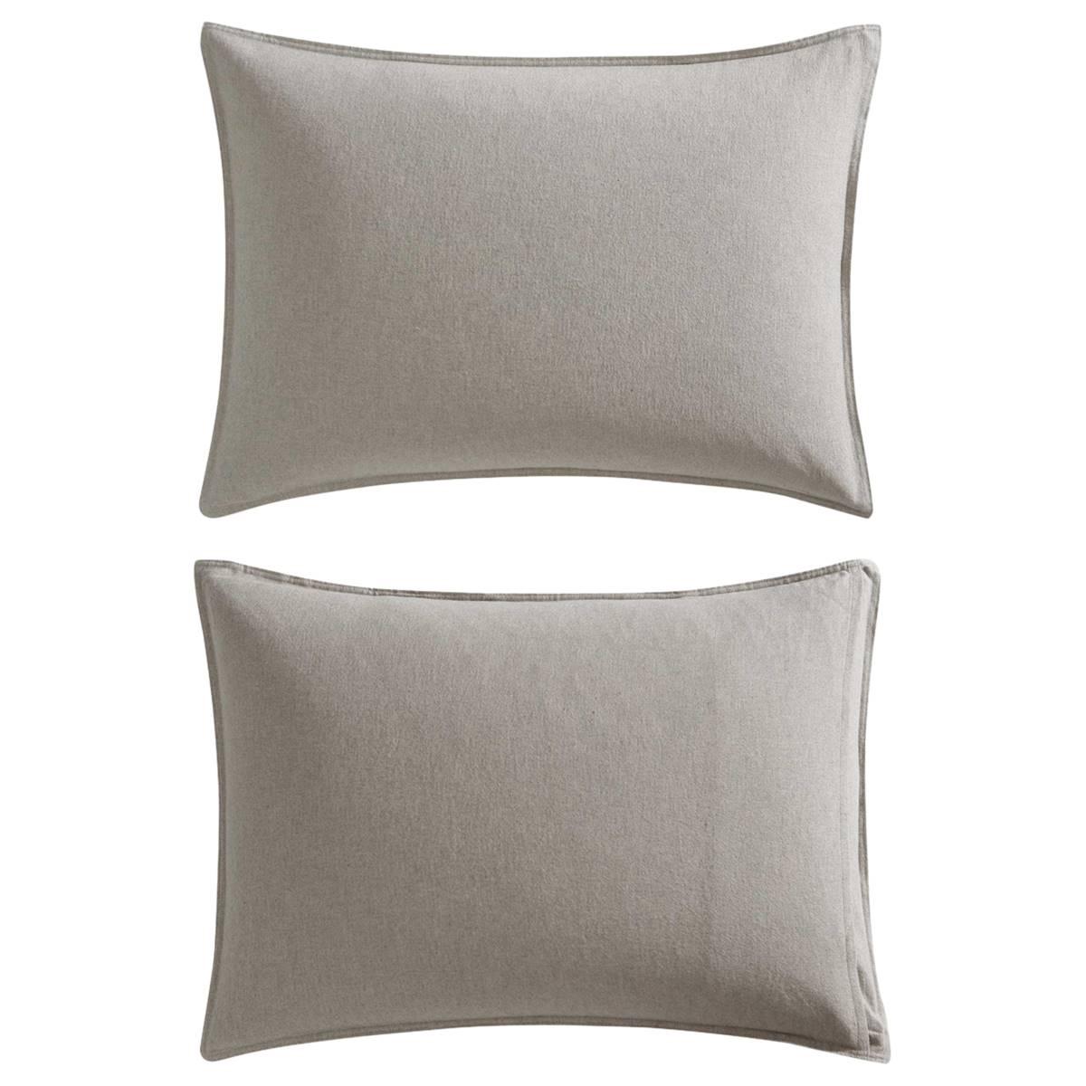 Calvin Klein Melange Flannel Duvet Cover Set