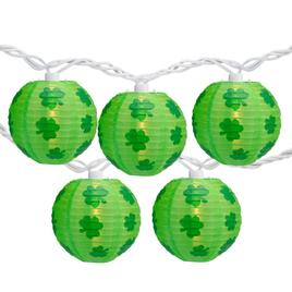 Northlight Seasonal 10ct. St. Patrick's Day Patio Paper Lantern