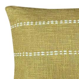 Harper Loft Melba Cotton Wheat Decorative Throw Pillow - 18x18