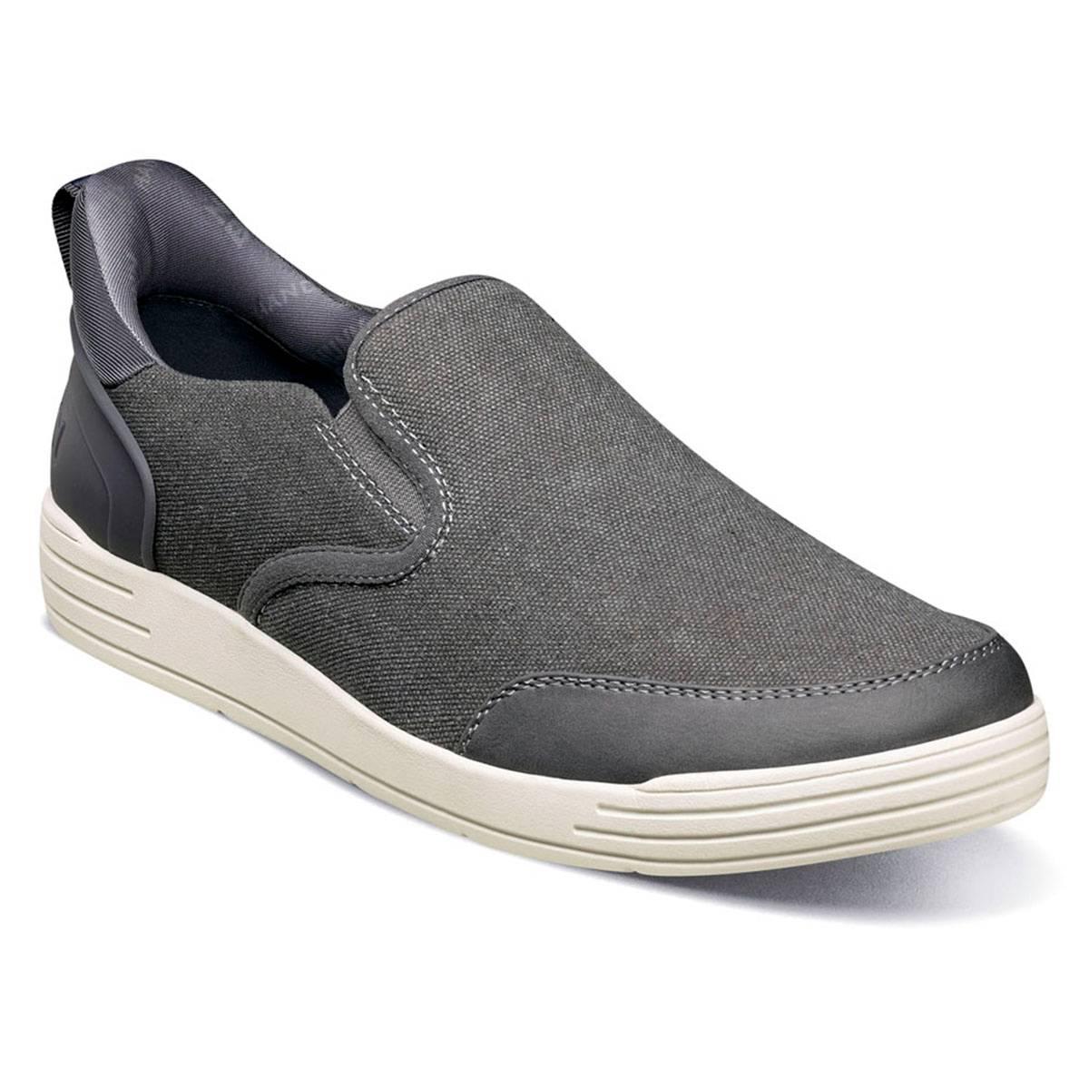 Mens Nunn Bush Kore City Walk EZ Canvas Moc Toe Loafers