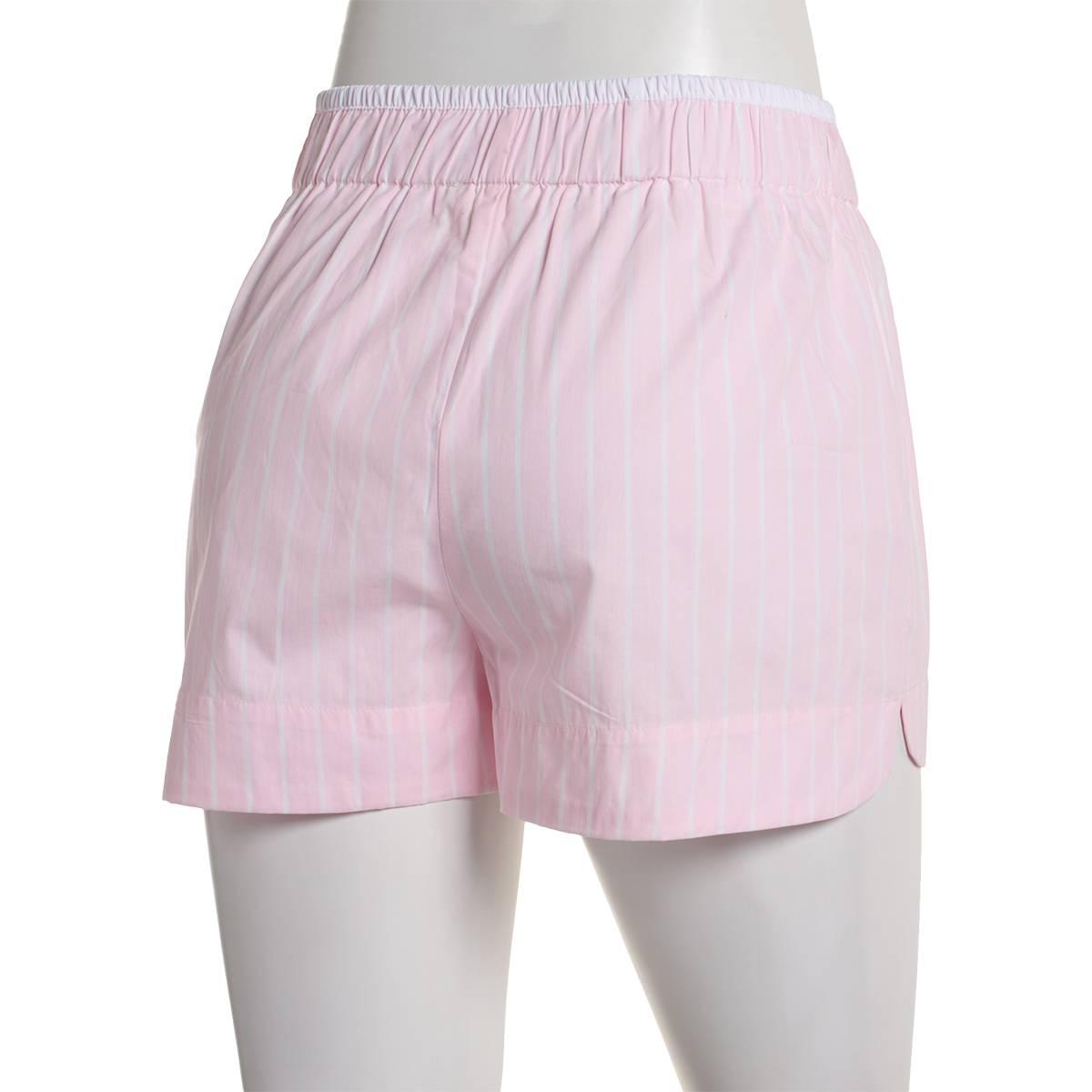 Juniors Derek Heart Poplin Peek-A-Boo Boxer Shorts