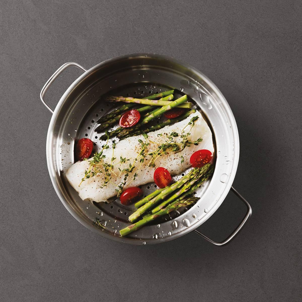 BergHOFF Graphite Stainless Steel 10in. Steamer Insert