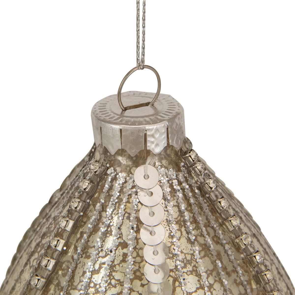 Northlight Seasonal Mercury Glass Finial Christmas Ornament