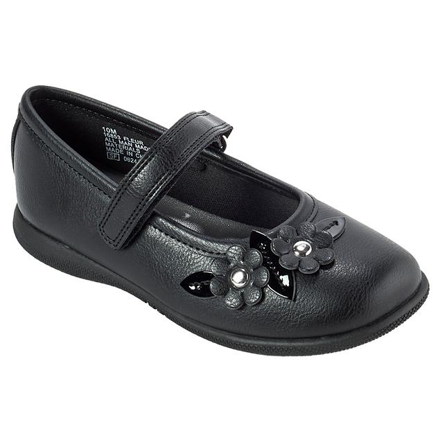 Little Girls Rachel Fleur Mary Jane Dress Flats