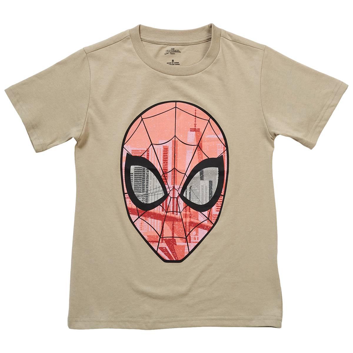 Boys (8-16) Spiderman Short Sleeve Graphic Tee