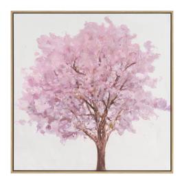 Artisan Home Blush Tree Landscape Canvas Wall Decor