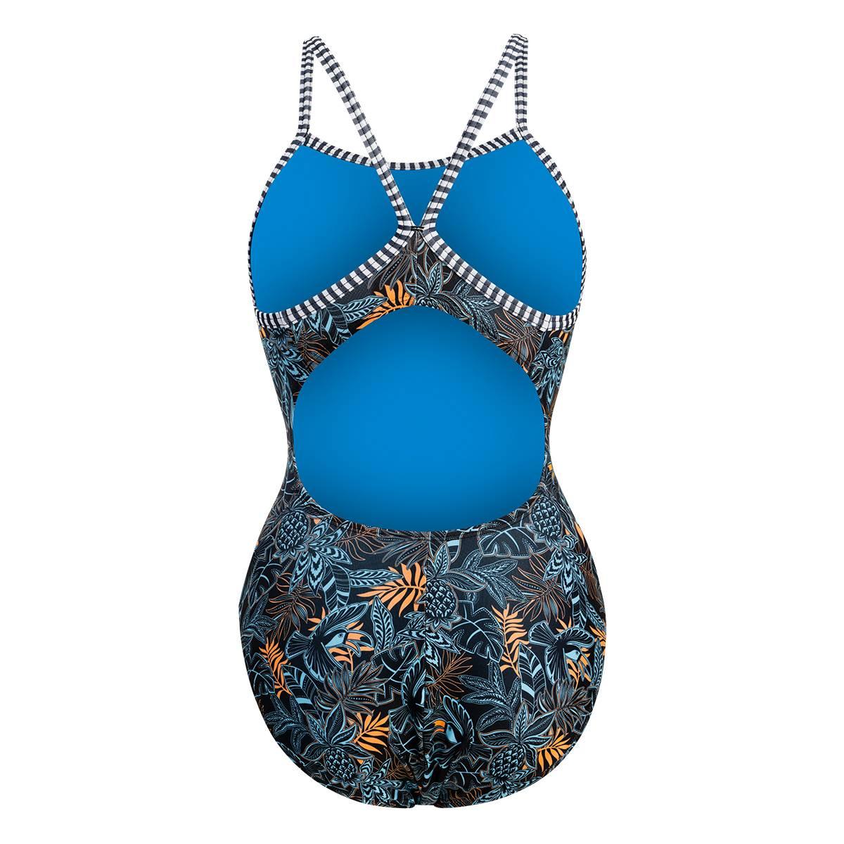 Womens Dolfin® Uglies V-2 Back Hot Tropic One Piece Swimsuit