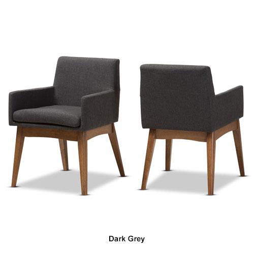 Baxton Studio Nexus Dining Armchairs - Set of 2