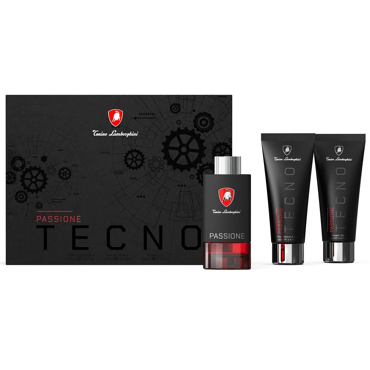 Tonino Lamborghini Tecno Passione Eau De Toilette Gift Set
