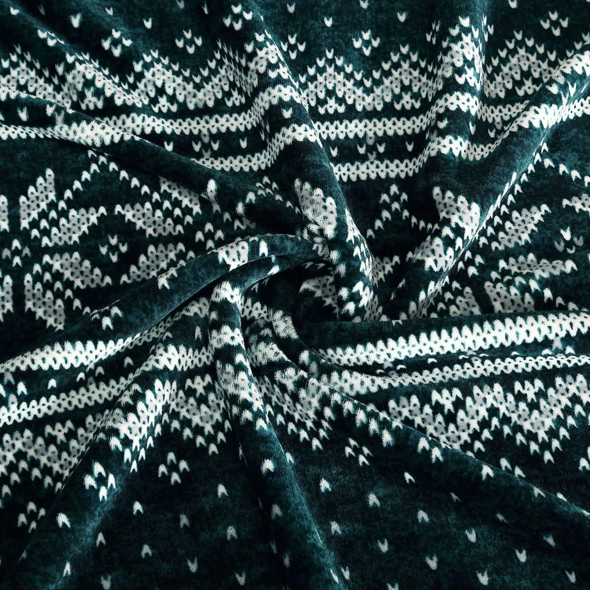 Nautica Fairisle Texture Blanket