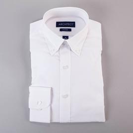 Mens Architect(R) High Performance Button Collar Fitted Dress Shirt