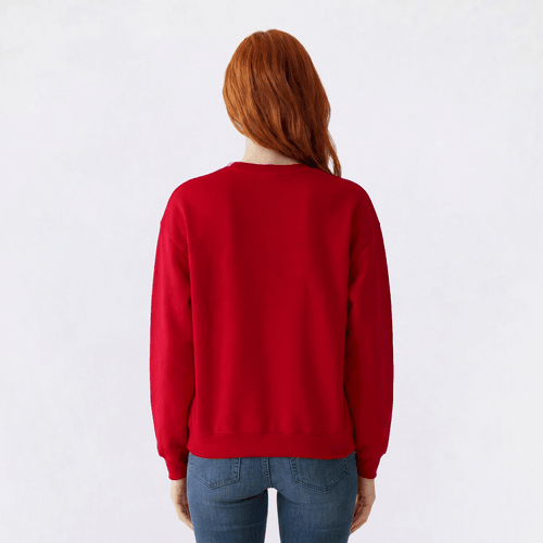 Juniors Hybrid Coca Cola 1886 Fleece Crew Neck Sweatshirt