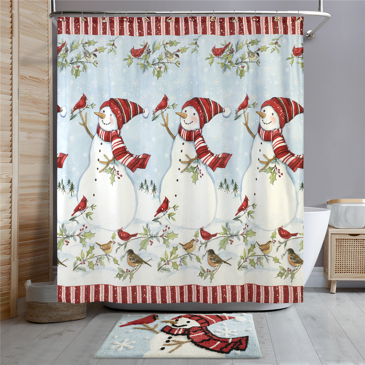 Avanti Holiday Cheer Bath Rug