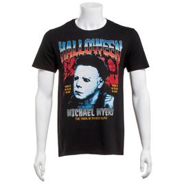 Young Mens Michael Meyers Halloween Graphic Tee