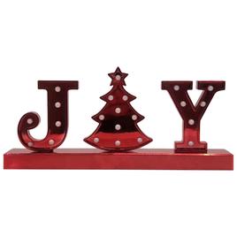 Northlight Seasonal 6.5in. LED Joy Christmas Marquee Sign