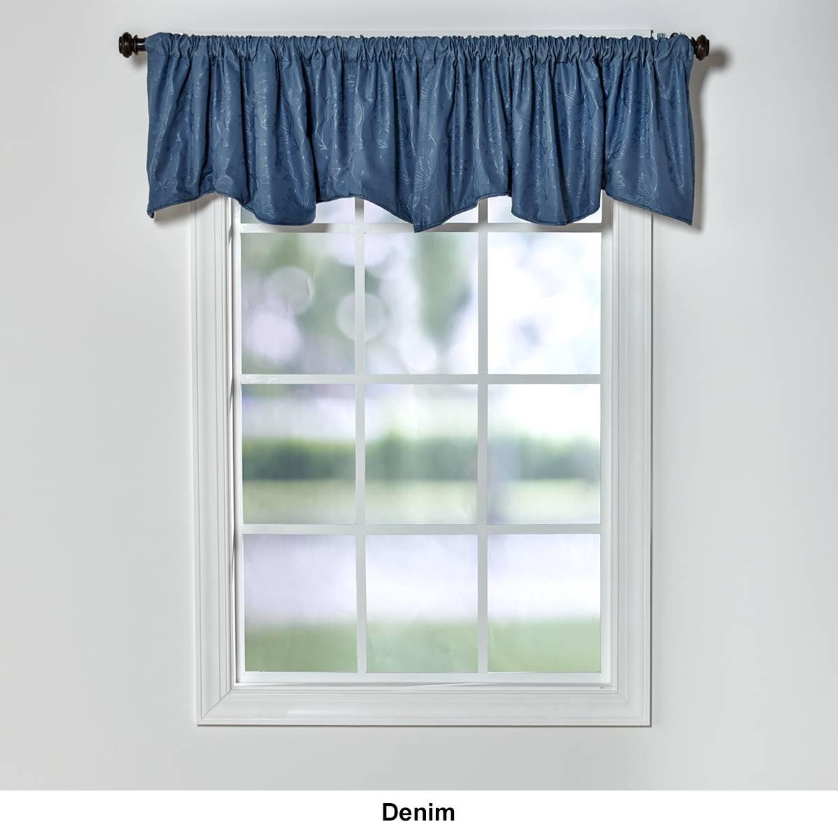 Sun Zero Belmont No Header Total Blackout Rod Pocket Valance