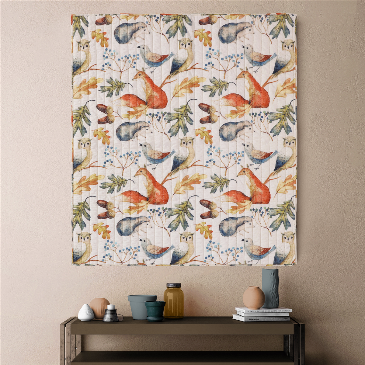Greenland Home Fashions™ Willow Reversible Quilted Throw Blanket