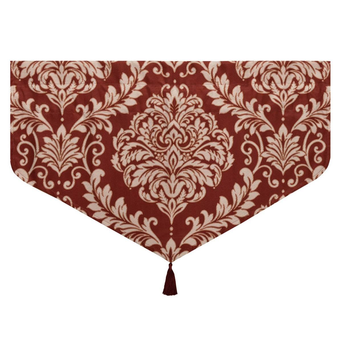 Royal Court Lazia Damask Window Ascot Valance - 21x40