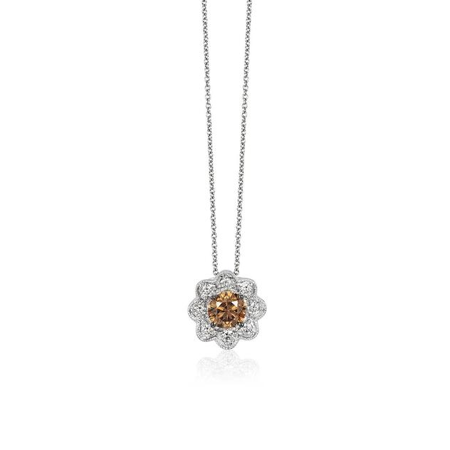 Le Vian Chocolatier® 18in. 14kt. Vanilla Gold® & Diamond Pendant