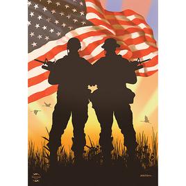 Briarwood Lane American Heroes Patriotic Garden Flag