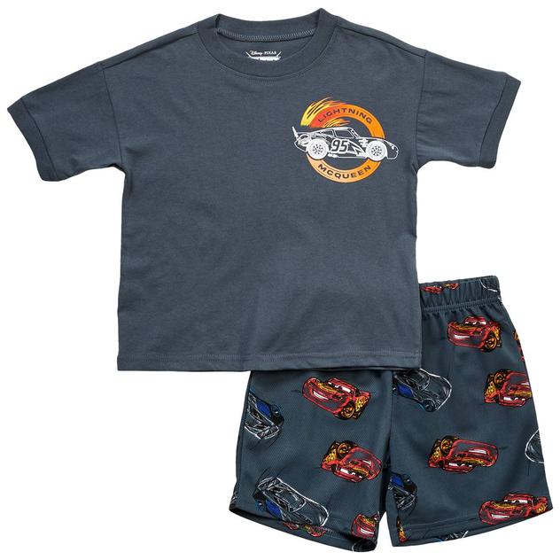 Boys (4-7) Disney Pixar CARS™ French Terry 2pc. Shorts Set