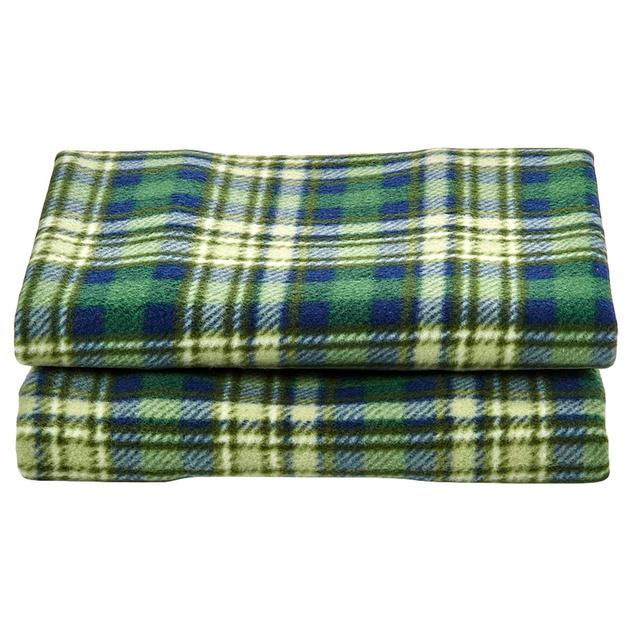 Ashley Cooper™ Jade Plaid Fleece Sheet Set