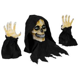 Northlight Seasonal 8in. LED Grim Reaper Outdoor Decor