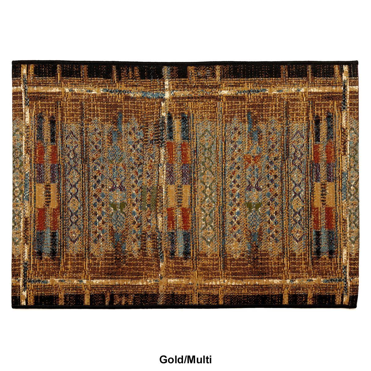 Liora Manne Esencia Tribal Stripe Rectangular Accent Rug