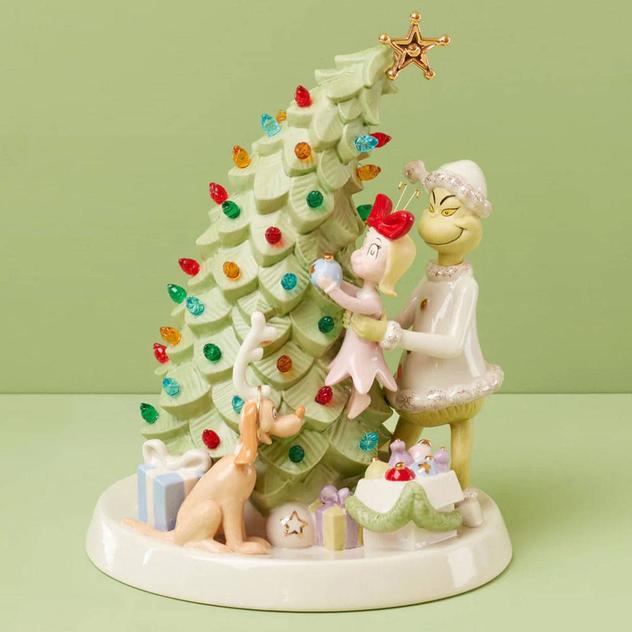 Lenox® Merry Grinchmas Tree Lit Figurine
